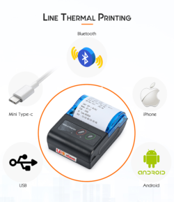 58mm Bluetooth J58BT-2 Wireless Portable Thermal Receipt Printer - Image 7