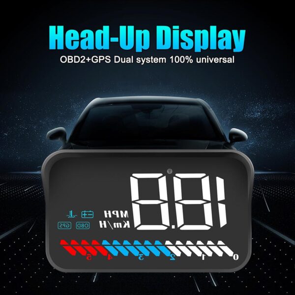 M7 OBD2 + GPS Head Up Display